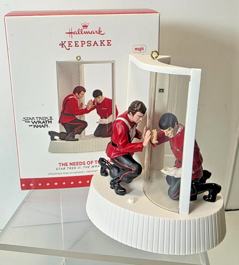 Hallmark Keepsake Star Trek II The Wrath of Khan The Needs of the Many Ornament